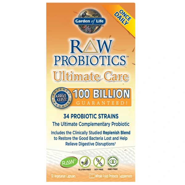 Garden of Life RAW Probiotics Ultimate Care (30 kaps.)
