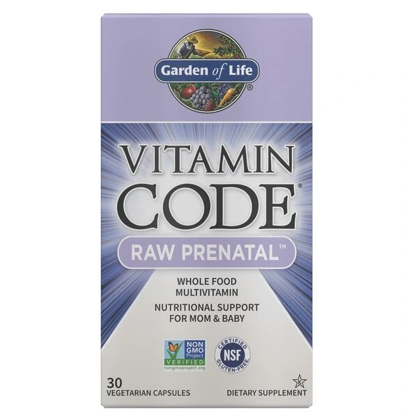 GARDEN OF LIFE Vitamin Code RAW Prenatal (30 kaps.)