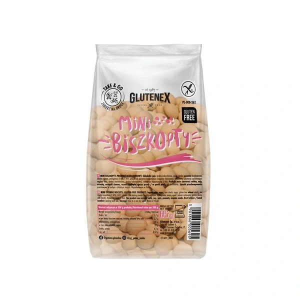 Glutenex Biszkopty Mini Bezglutenowe 85 g