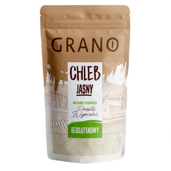 Grano mieszanka do wypieku chleba jasnego bezglutenowa 500 g