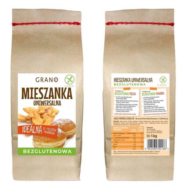 Grano mieszanka uniwersalna bezglutenowa 1 kg