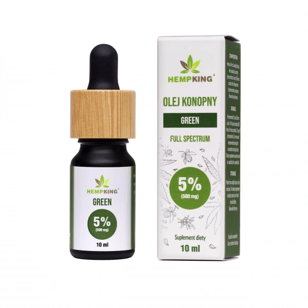 HEMPKING Olej CBG 5% Green (10 ml)