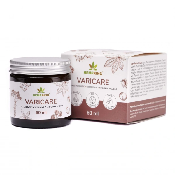 HEMPKING Varicare - maść na naczynka (60 ml)