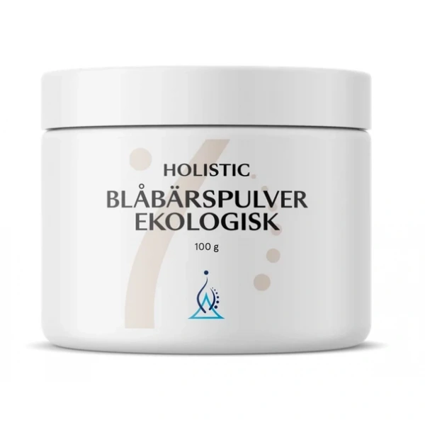 HOLISTIC Blabarspulver Ekologisk (100 g)