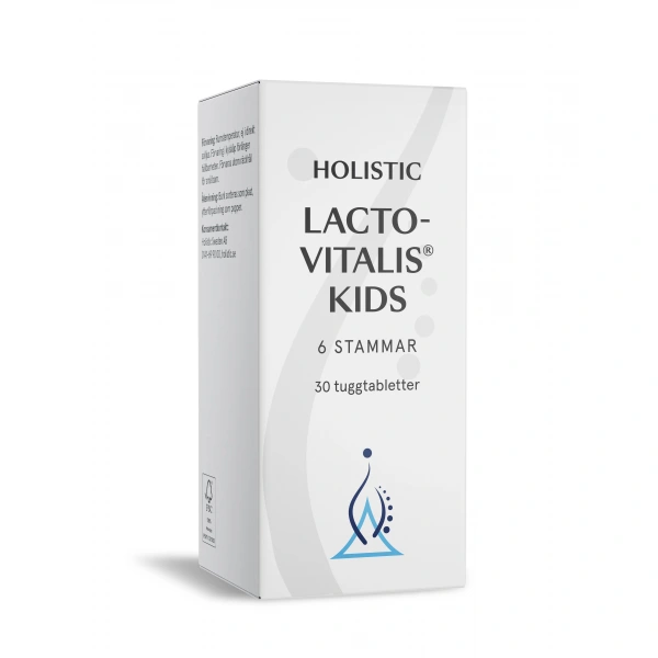 HOLISTIC LactoVitalis Kids - Probiotyk dla dzieci do żucia (30 tabl.)