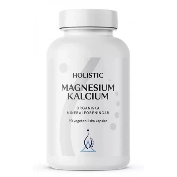 HOLISTIC Magnesium + Kalcium - Magnez i Wapń (90 kaps.)