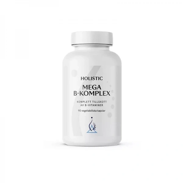 HOLISTIC Mega B-komplex - Kompleks witamin z grupy B (90 kaps.)