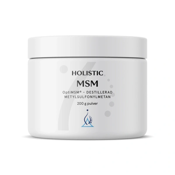 HOLISTIC Siarka MSM OptiMSM - Metylosulfonylometan (200 g)