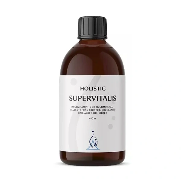 HOLISTIC SuperVitalis - Mieszanka Owoców, Warzyw, Alg i Ziół (450 ml)