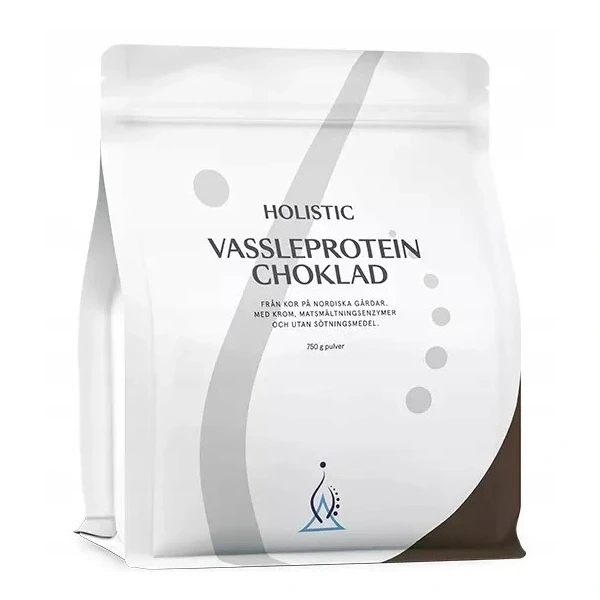 HOLISTIC Vassleprotein - Koncentrat Białek Serwatkowych o smaku czekoladowym (750 g)
