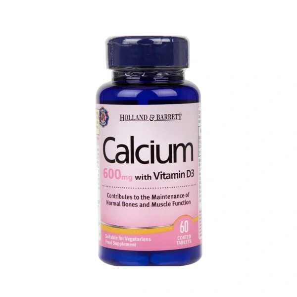 HOLLAND & BARRETT Calcium plus Vitamina D3 (60 tabl.)