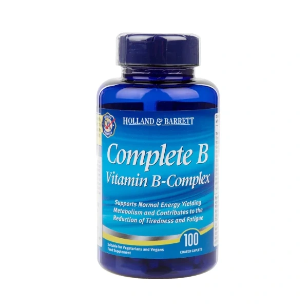 HOLLAND & BARRETT Complete B Vitamin B-Complex (100 tabl.)