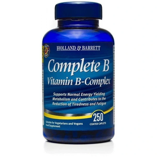 HOLLAND & BARRETT Complete B Vitamin B-Complex (250 tabl.)