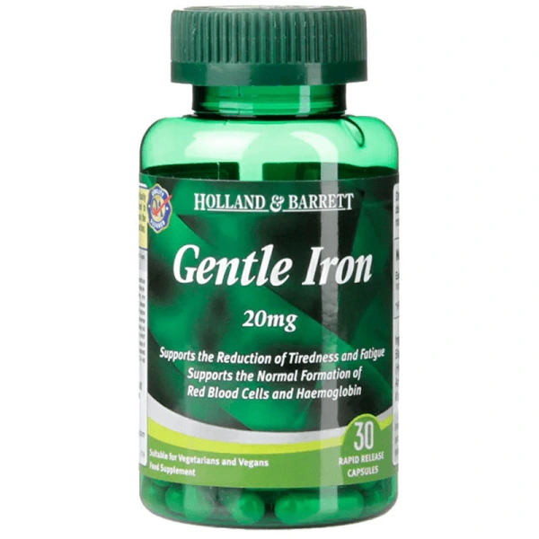 HOLLAND & BARRETT Gentle Iron 20 mg  (30 kaps.)