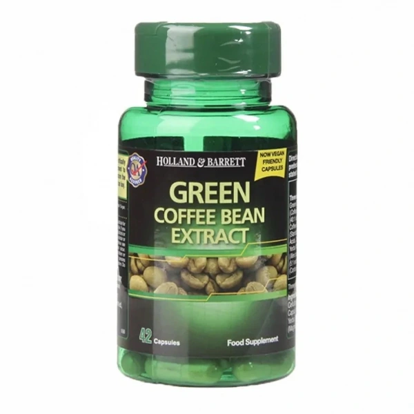 HOLLAND & BARRETT Green Coffee Bean Extract (42 kaps.)