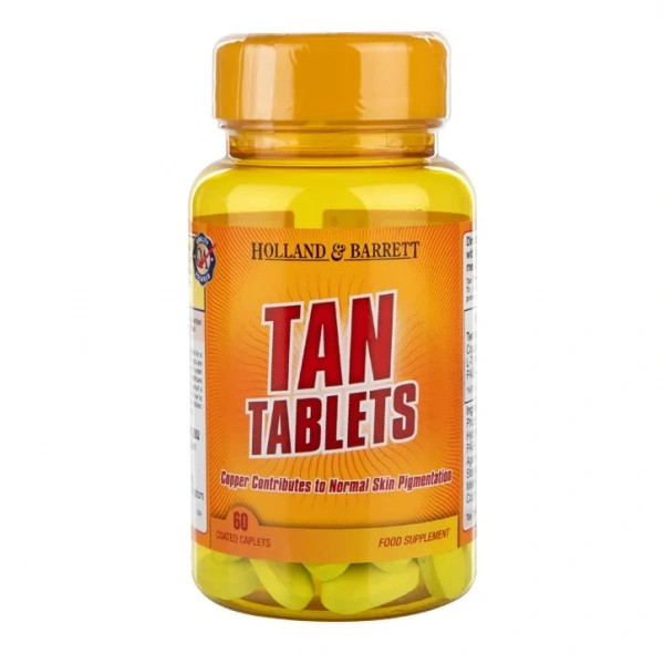 HOLLAND & BARRETT Tan Tablets (60 kapl.)