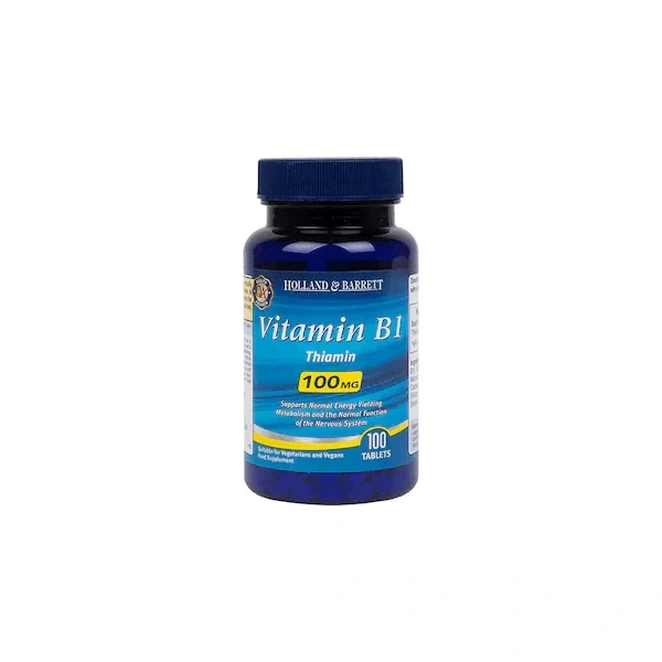 HOLLAND & BARRETT Vitamin B1 - Thiamin 100 mg (100 tabl.)