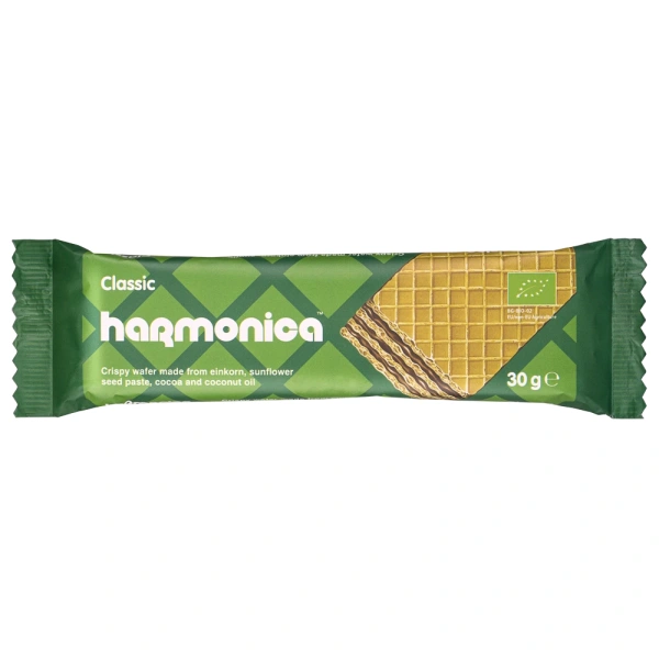 Harmonica wafelek z samopszy z kremem mleczno  kakaowym bio 30 g