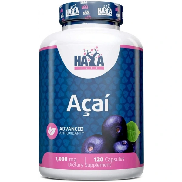 Haya Labs Acai 1000 mg 120 kapsułek