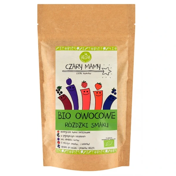 Helpa różdżki smaku owocowe (liofilizowane owoce) bio (10 x 2 g) 20 g