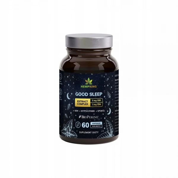 Hempking Good Sleep Extract Complex na sen 60 kapsułek