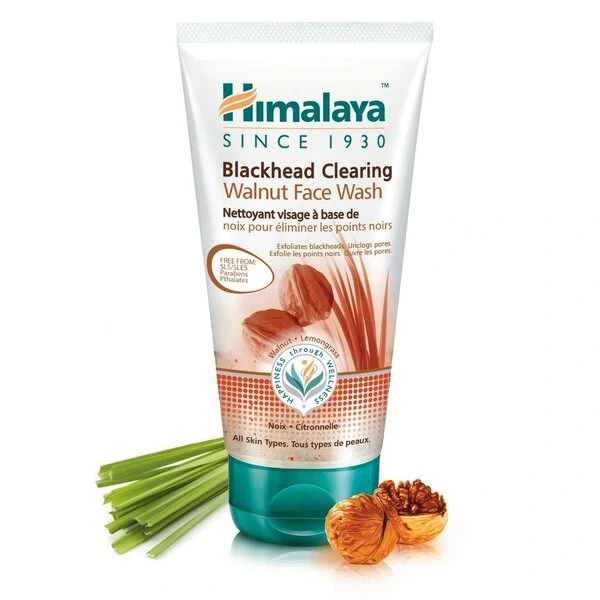 HIMALAYA Blackhead Clearing Walnut Face Wash (150 ml)