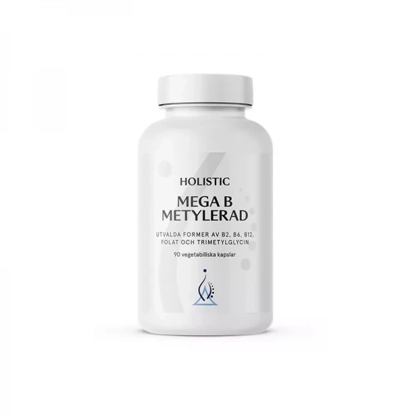 Holistic Mega B Metylerad (90 kaps.)