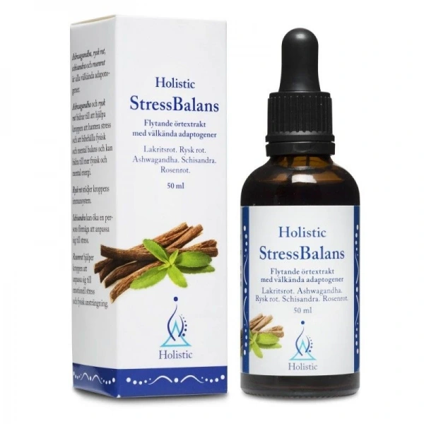 Holistic StressBalans - Adaptogeny wspomagające układ nerwowy (50 ml)