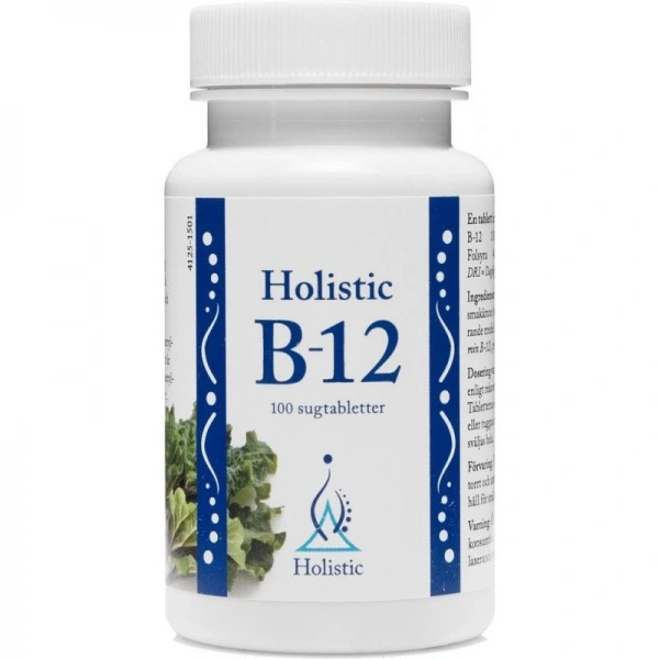 Holistic Witamina B12 + Kwas Foliowy do ssania (100 tabl.)