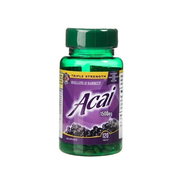 Holland & Barrett Acai Berry 1500 mg (120 tabl.)