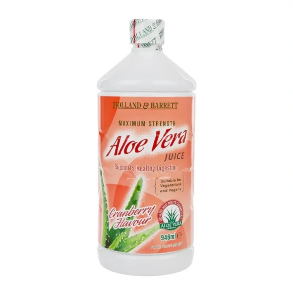 Holland & Barrett Aloe Vera Juice Cranberry (946 ml)