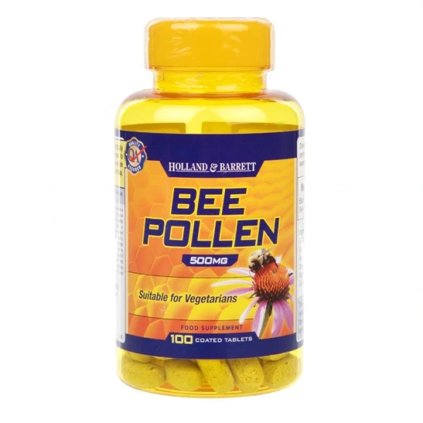 Holland & Barrett Bee Pollen 500 mg (100 tabl.)