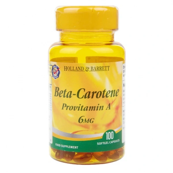 Holland & Barrett Beta karoten (Prowitamina A) (100 kaps.)