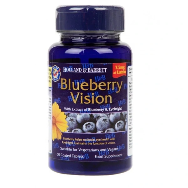 Holland & Barrett Blueberry Vision 60 tabletek