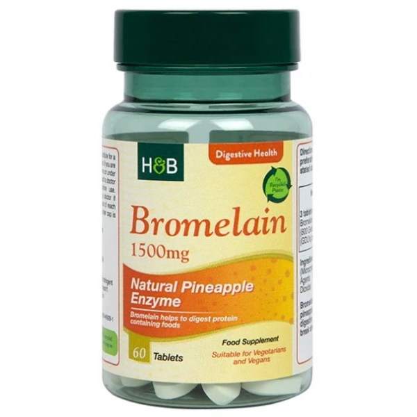 HOLLAND & BARRETT Bromelaina 1500 mg (60 tabl.)