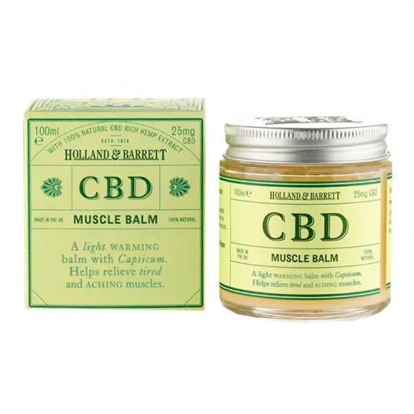 Holland & Barrett CBD Muscle Balm (100 ml)