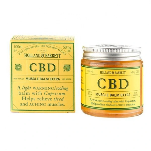 Holland & Barrett CBD Muscle Balm Extra (100 ml)