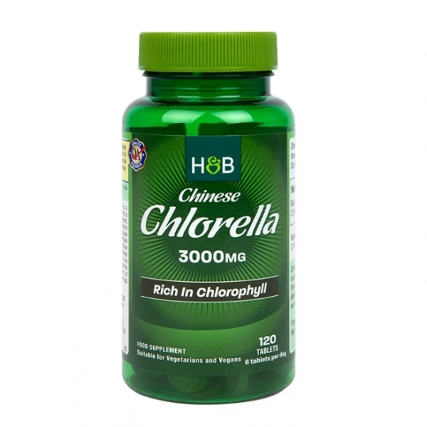 PRODUKT ARCHIWALNY EKO HOLLAND & BARRETT EKO Chlorella (120 tabl.)