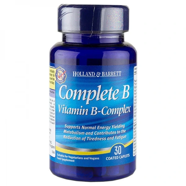 Holland & Barrett Complete B Vitamin B-Complex (30 kaps.)