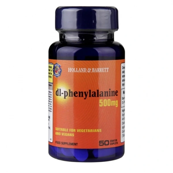 Holland & Barrett DL-Phenylalanine 500 mg (50 tabl.)