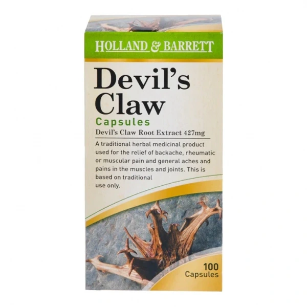 Holland & Barrett Devils Claw (100 kaps.)