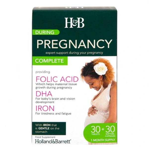 Holland & Barrett During Pregnancy Complete (30 tabl. + 30 kaps.)