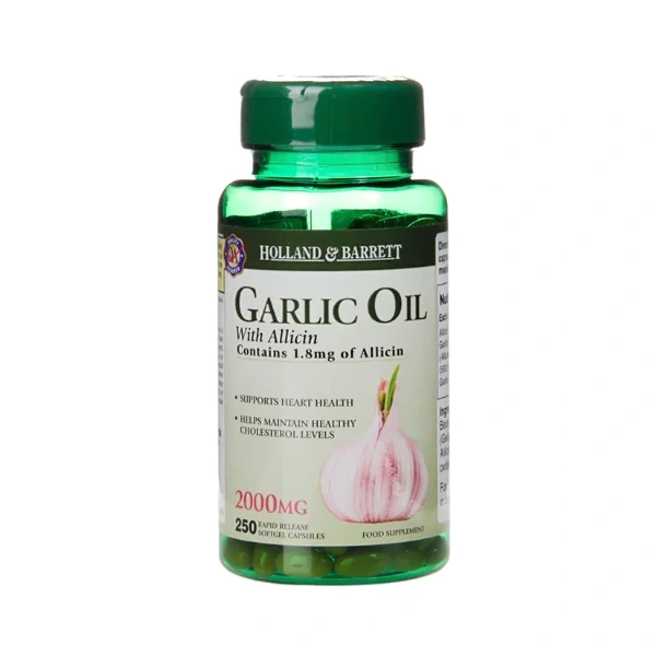 Holland & Barrett Garlic Oil (250 kaps.)