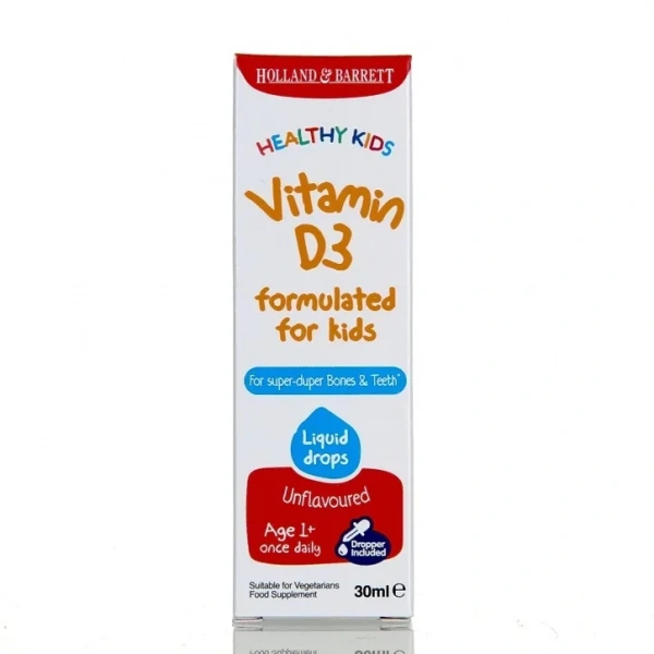 Holland & Barrett Healthy Kids Vitamin D3 Drops (30 ml)