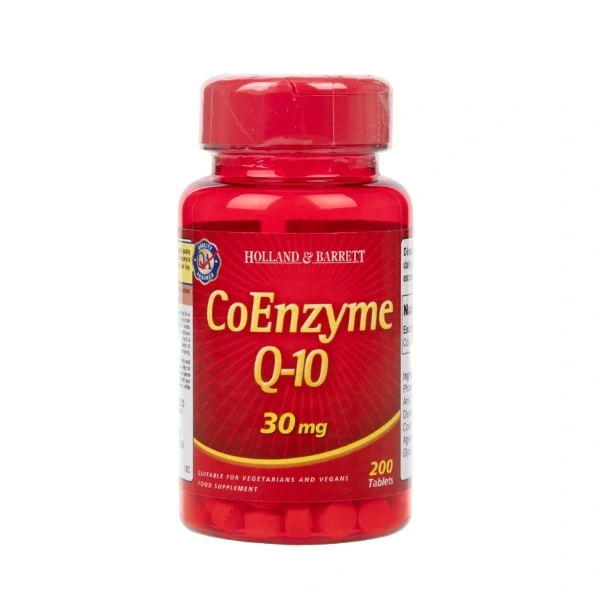 Holland & Barrett Koenzym Q10 30 mg (200 tabl.)