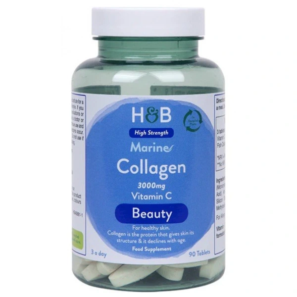 HOLLAND & BARRETT Marine Collagen 1000 mg (90 tabl.)