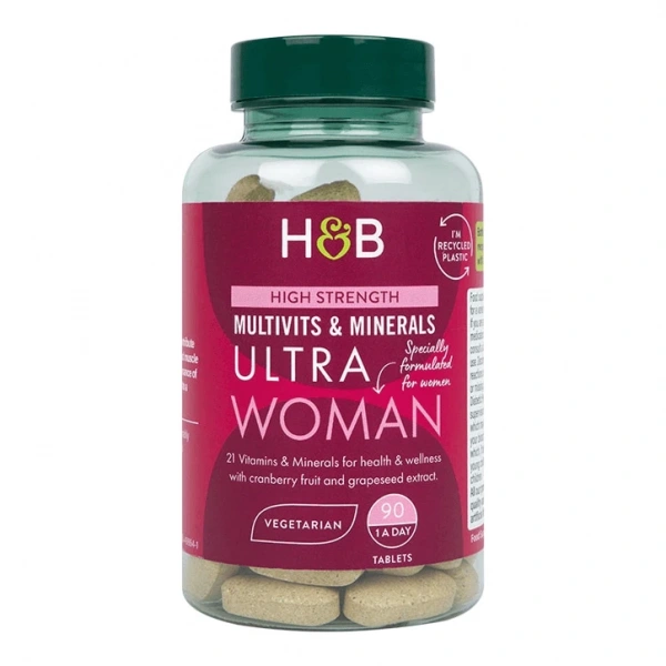 Holland & Barrett Multivitamins & Minerals Ultra Woman (90 tabl.)