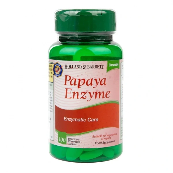 Holland & Barrett Papaya Enzyme (100 tabl.)