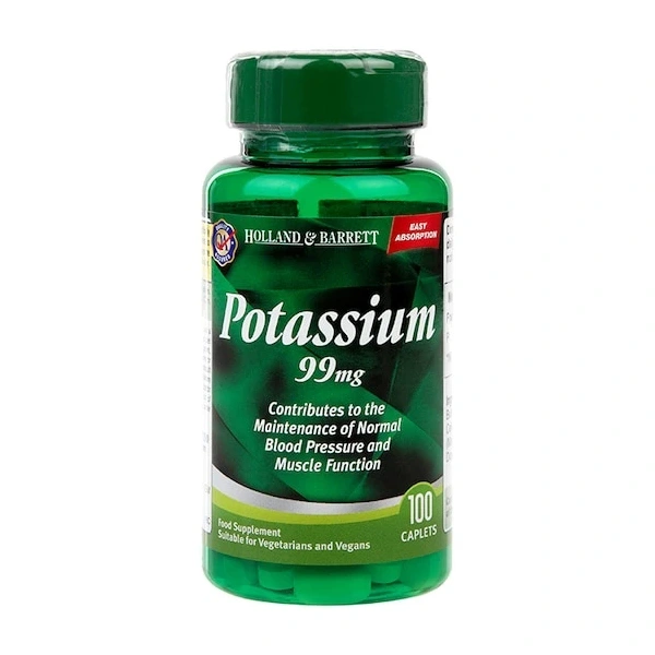 Holland & Barrett Potassium 99 mg (100 kapl.)