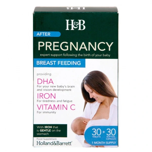 Holland & Barrett Pregnancy Breast Feeding (30 tabl. + 30 kaps.)